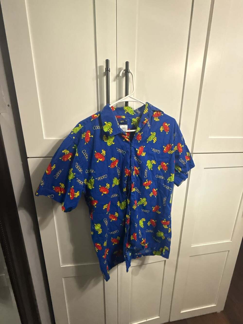 2001 Hasbro Cootie Game All Over Print Button Down Shirt